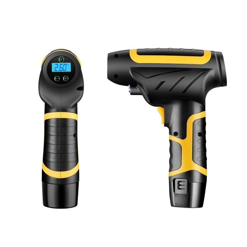 Универсальный надувной насос ручной электрический 12 в цифровой автомобильный