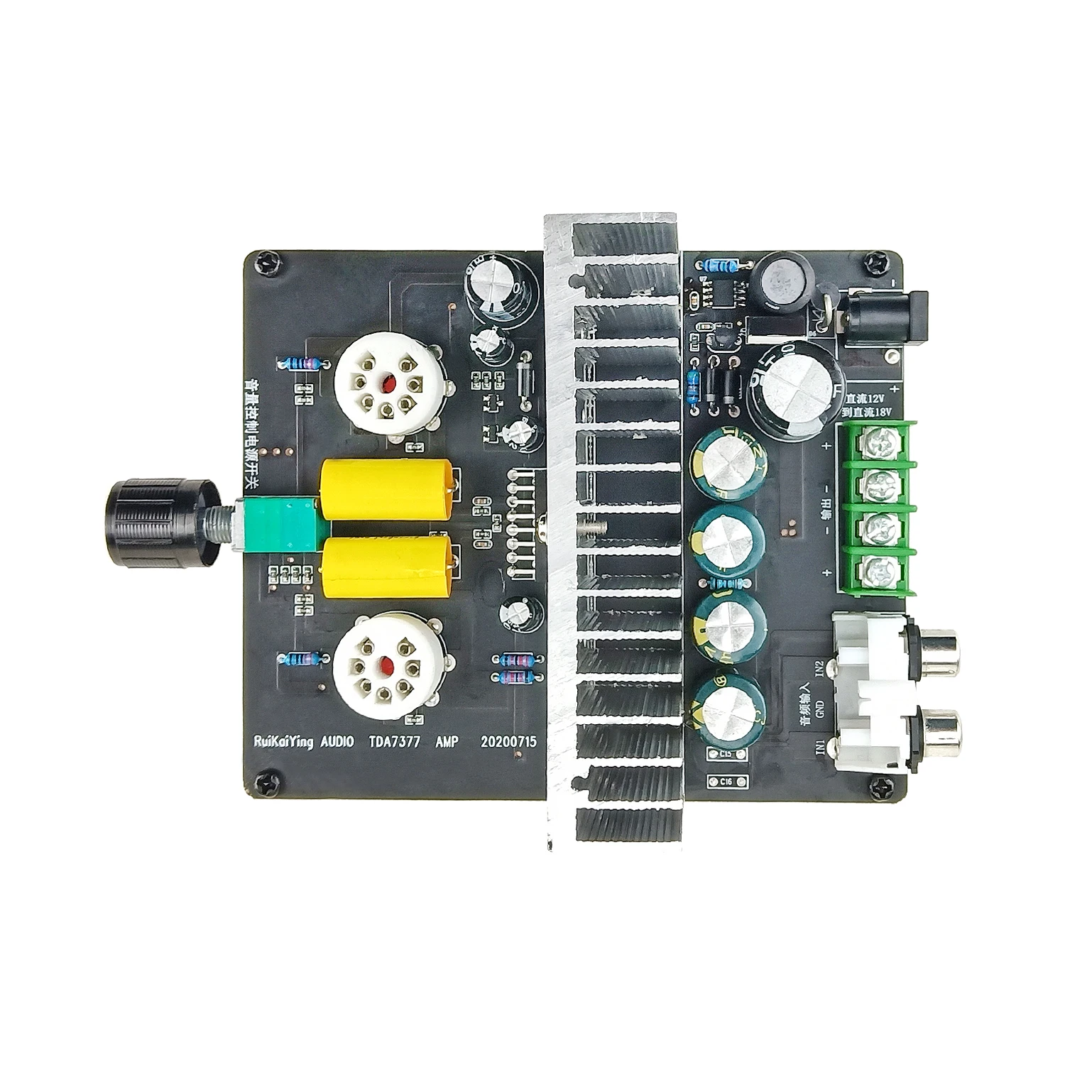 Ламповый усилитель GHXAMP HiFi TDA7377 плата 15 Вт * 2 Электронная трубка предусилитель