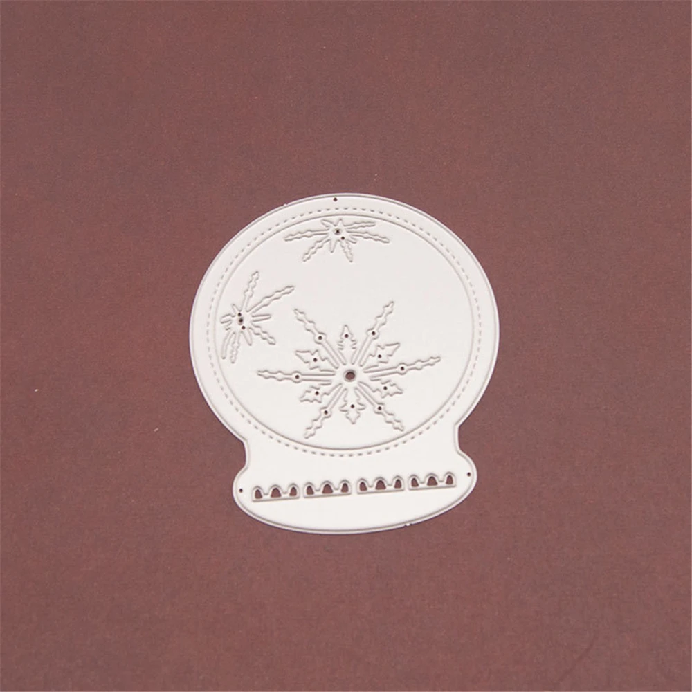 Crystal Ball Metal Cutting Dies Scrapbooking Craft Cuts Christmas DIY Album Card Make Stencils Die Template New 2019 |