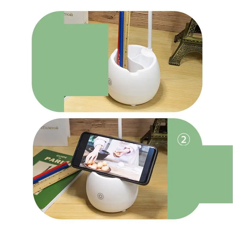 

Led Lights For Desk Lamp Eye Protection Learning Usb Rechargeable Bedroom Bedside Lamp Student Dormitory Night Book Light Lamps