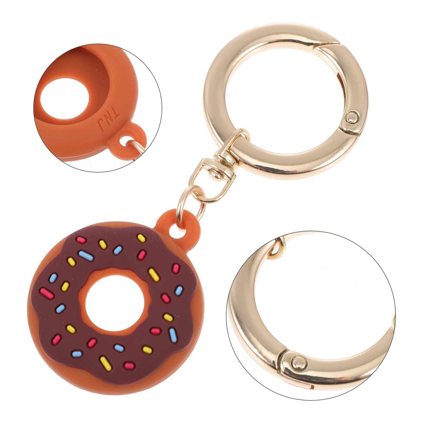 

1Pc Decorative Protective Silicone Locator Cover Compatible for Airtag