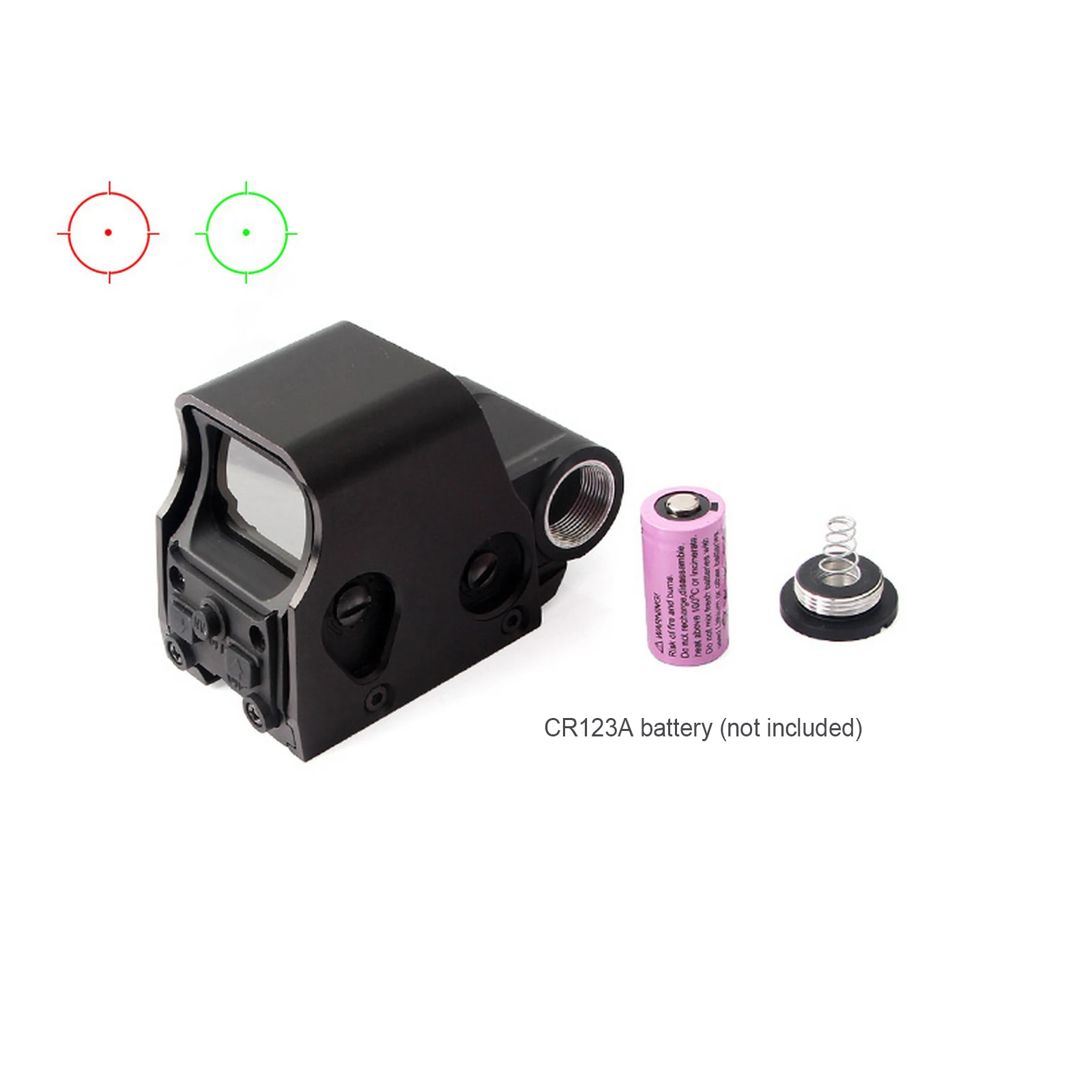 Тактический 553 голографический прицел в красную и зеленую точку охотничий для