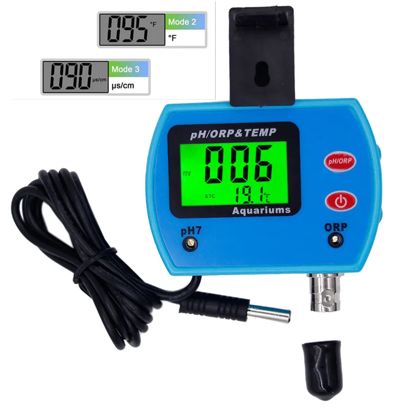 Онлайн мониторинг 3 в 1 рН ОРП измеритель температуры качества чистоты