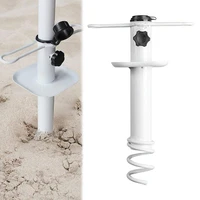 outdoor beach umbrella sand anchor stand sun beach patio umbrella for fishing sand ground fixing tools anchor stand keep holder