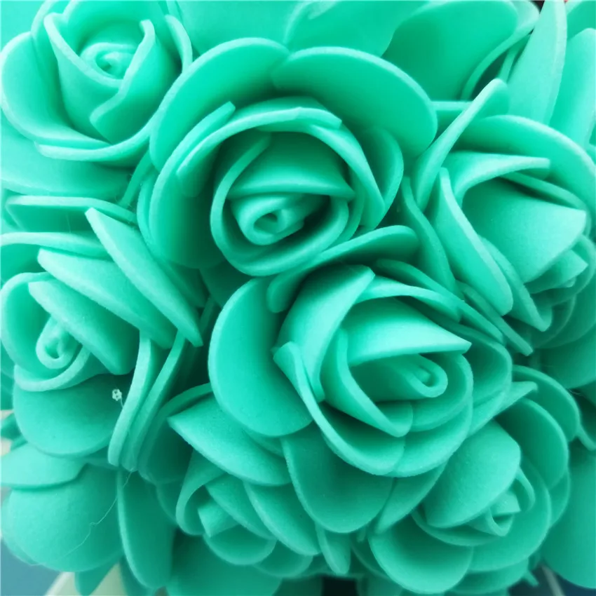 200pcs green 8 цветов, хит, подарок на день Святого Валентина, 20 см, роза, Микки, роза, цветок, искусственное украшение, рождественские подарки, женский подарок на день Святого Валентина - Цвет: 200pcs green