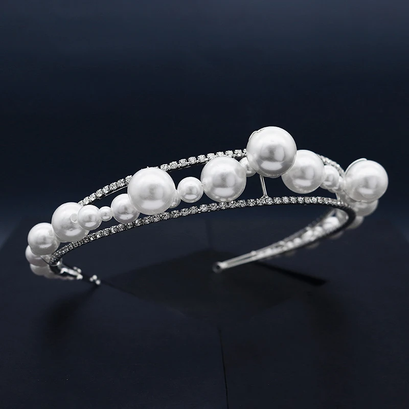 Женский ободок для волос Miallo из жемчуга праздничные ободки диадемы и короны |