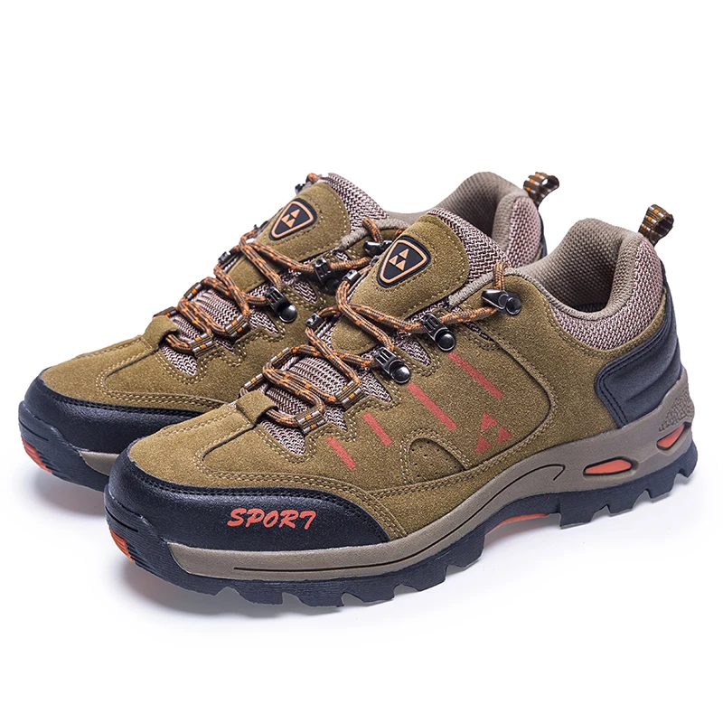 Унисекс походные кроссовки для мужчин и женщин из натуральной кожи тактические