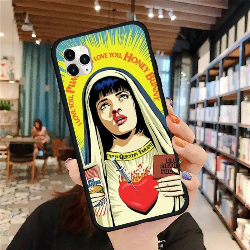 

TV Pulp Fiction Phone Case for iPhone 11 12 pro MINI XS MAX 8 7 6 6S Plus X 5S SE 2020 XR