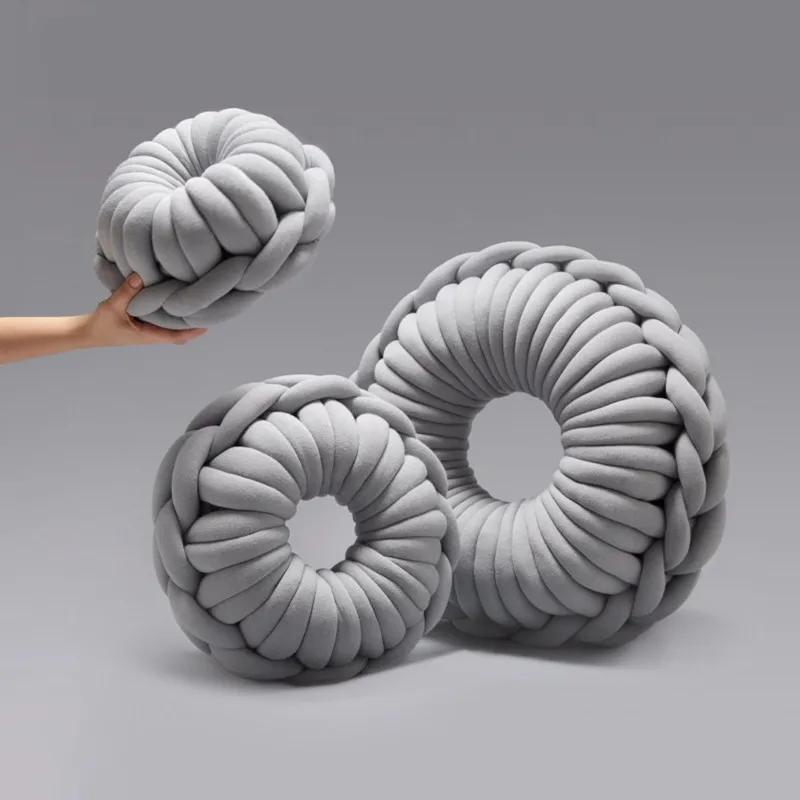 Macarons пончик детская ручная работа Nodic узел для новорожденной кровати бампер