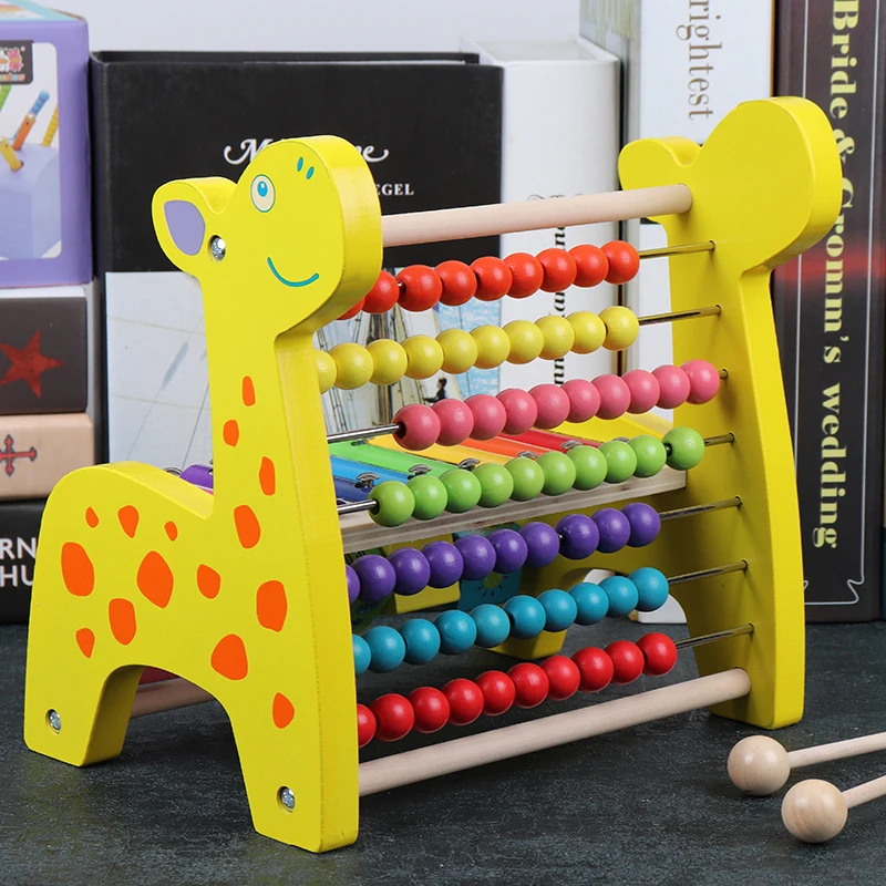 Деревянная подставка для оленя детские музыкальные восприятия арфа ксилофон