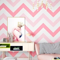 nordic style wallpaper ins tv background wall pink childrens room female bedroom living room modern simple wallpaper