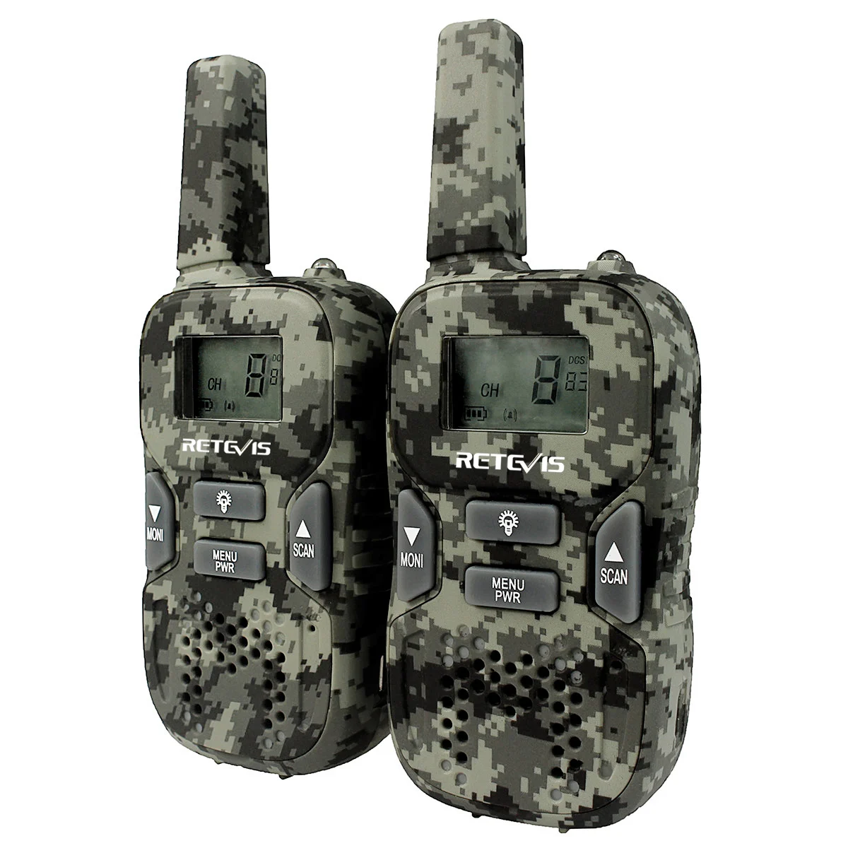 2 шт. мини рация Retevis RT33 0,5 Вт PMR446MHz портативная 2 способ радио usb зарядка VOX CTCSS/DCS подарок детям радио камуфляж