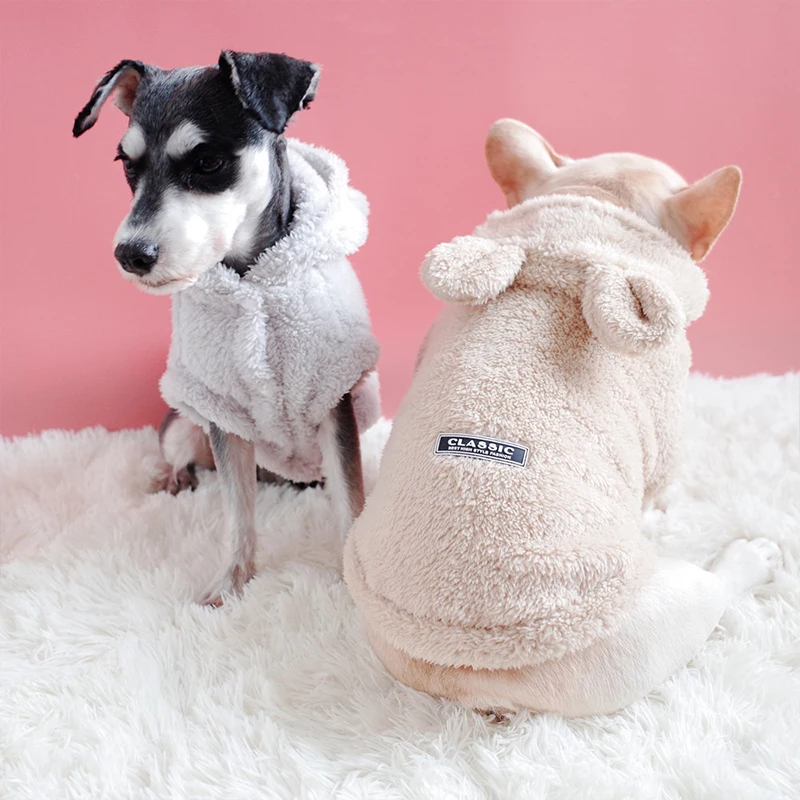 

Dog Hoodie Winter Pet Dog Clothes for Dogs Coat Jacket Cotton French Bulldog Clothing for Dogs Pets Clothing Pug