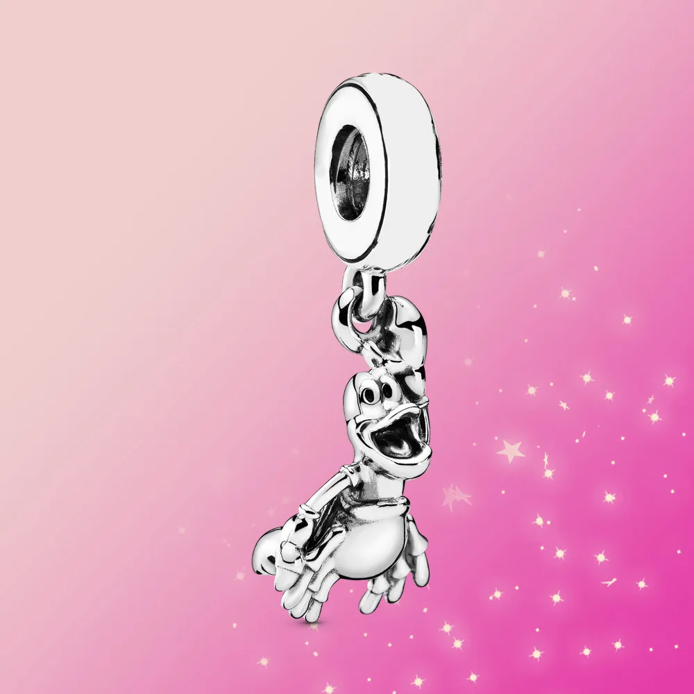 Женский браслет с маленькой русалочкой серебро 925 пробы | Украшения и аксессуары