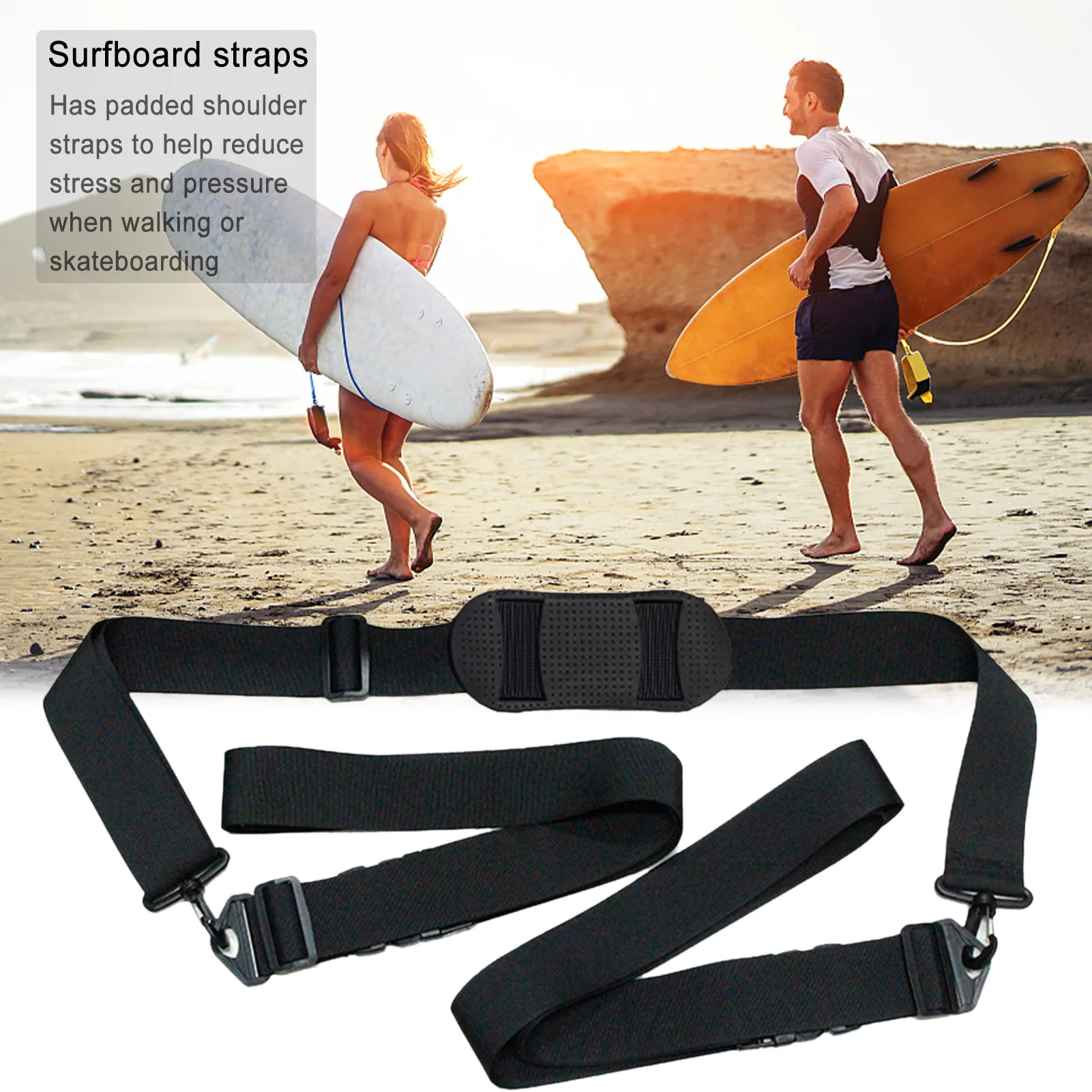 

Surfboard Shoulder Strap Adjustable Carry Sling Stand Up Paddle Board Strap For Surf Board Longboards Kayak Accessories