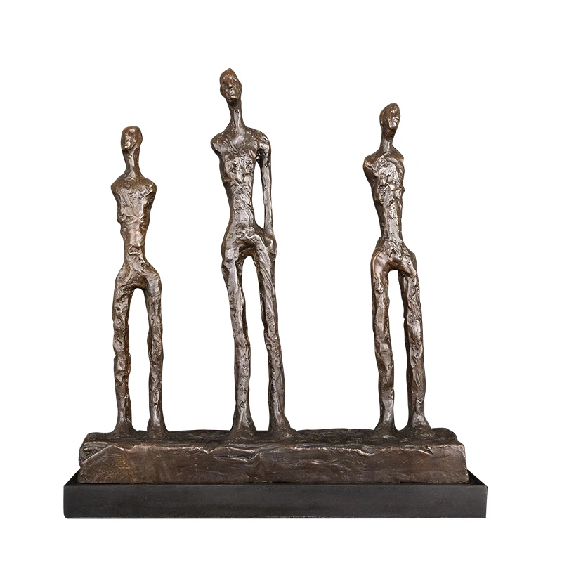 

room decoration Bronze statue Giacometti figure decorative statue sculpture