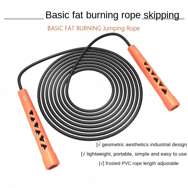 

Rapid Speed Jump Rope Adjustable Tangle Free PVC Skipping Rope Aerobic Exercise Fitness Training Workout
