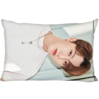 hot sale custom double sided pillow slips kpop seo changbin rectangle pillow covers bedding comfortable cushionhigh quality