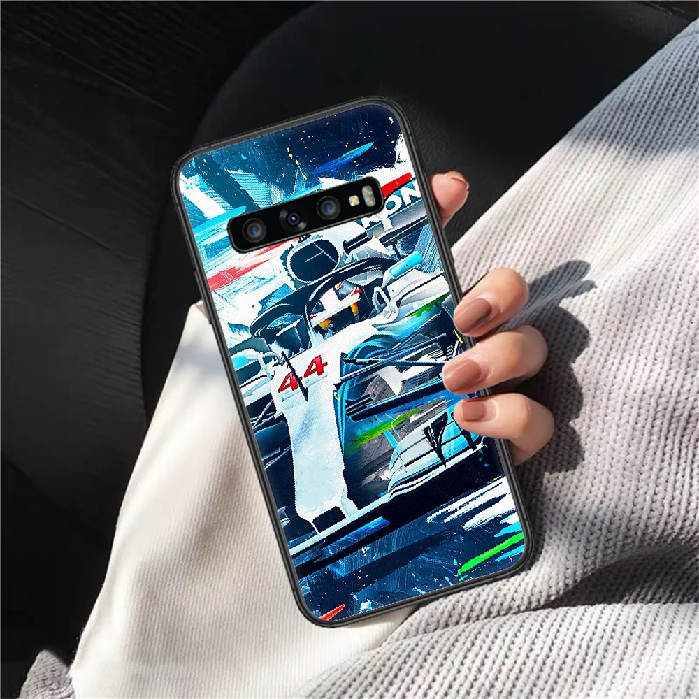 

Lewis Hamilton 44 Racing car Phone Case Cover Hull For Samsung Galaxy S 7 8 9 10 e 20 FE edge uitra plus Note 9 10 20 black