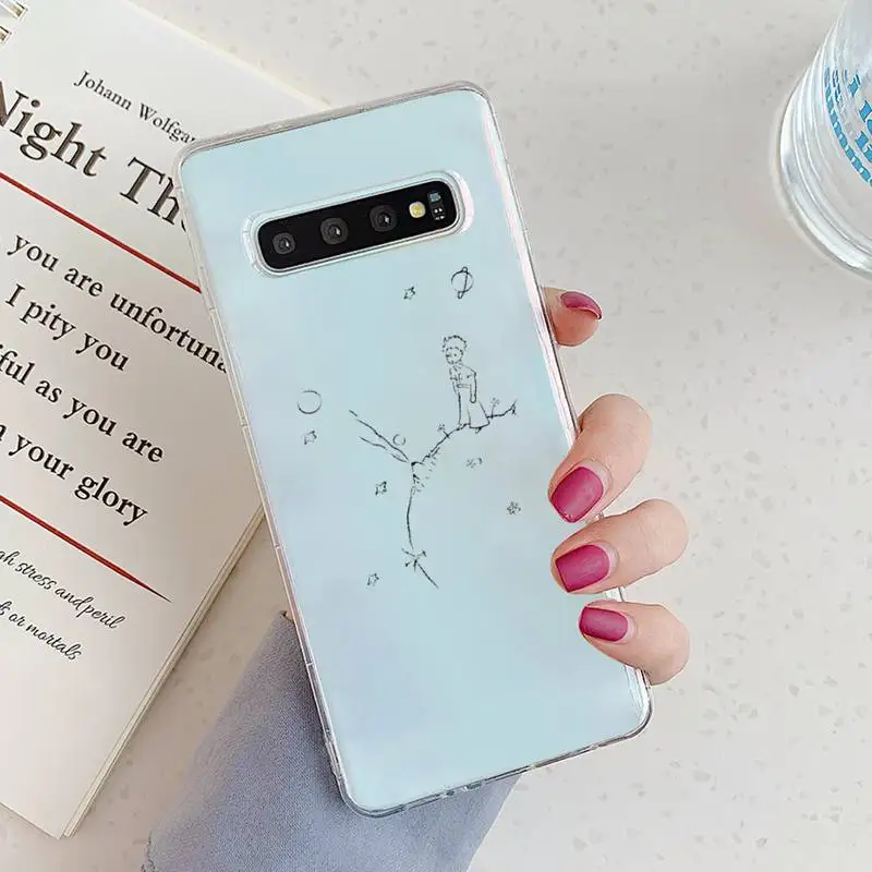 

Little Prince Phone Case Transparent for Samsung A71 S9 10 20 HUAWEI p30 40 honor 10i 8x xiaomi note 8 Pro 10t 11