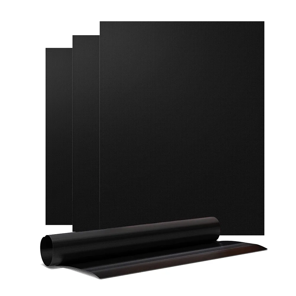 

40*33cm Pad Heat Cooking BBQ Grill Easily Tool Kitchen Non-stick Baking Mat Sheet Barbecue Outdoor Baking Party Reusable Plate