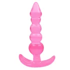 Анальные шарики Желейная Анальная пробка массажер простаты точки G Силиконовые взрослые секс-игрушки для женщин мужчин геев эротические игрушки