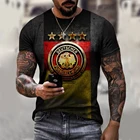 Мужская футболка с 3D-принтом, 5 звезд, Бразилия, 4 звезды, Германия, Национальная сборная, с коротким рукавом, Мужская одежда, спортивная повседневная футболка, 2021