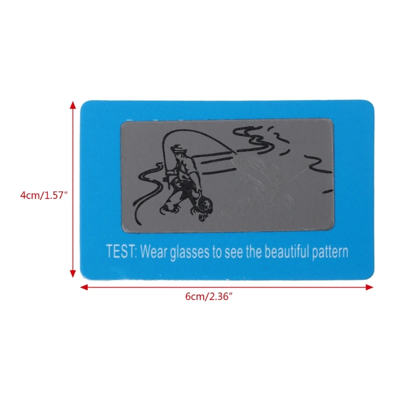 

10pcs Sunglasses Polarized Test Card Shade Test Your Sunglasses Polarized Lens