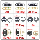 Новая задняя камера стеклянный объектив для Motorola Moto Z4 Z3 E6 E7 G8 G9 E6 Play Plus X4 E 2020 запасные части