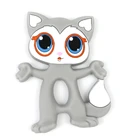 Безопасные силиконовые детские зубные кольца без бисфенола А, зеркальный силиконовый зажим для соски, аксессуары сделай сам для зубов новорожденных