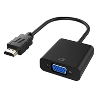20pcslot 1080p hdmi to vga adapter digital to analog converter cable for xbox ps4 pc laptop tv box to displayer hdtv