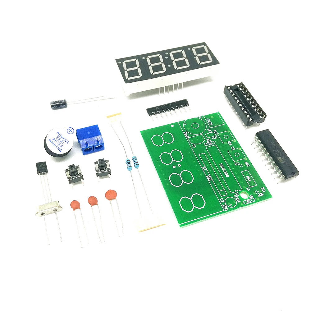 4 биты будильник микроконтроллер чип точные цифровые Дисплей 3V 5V сделай сам