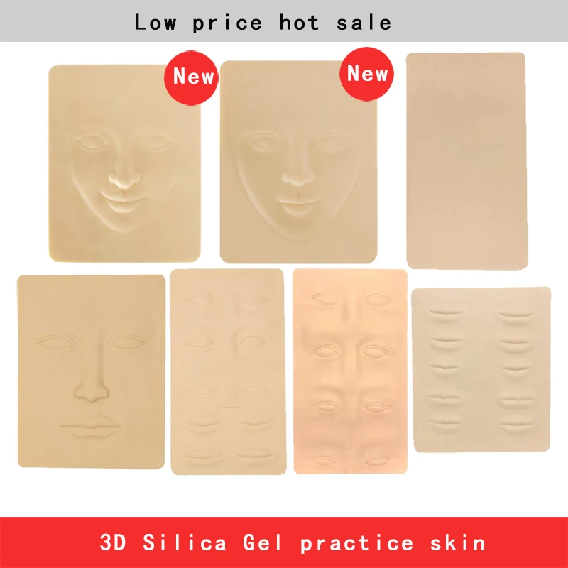 5 шт./упак. татуировки тренировочная эпидермис Перманентный макияж питания