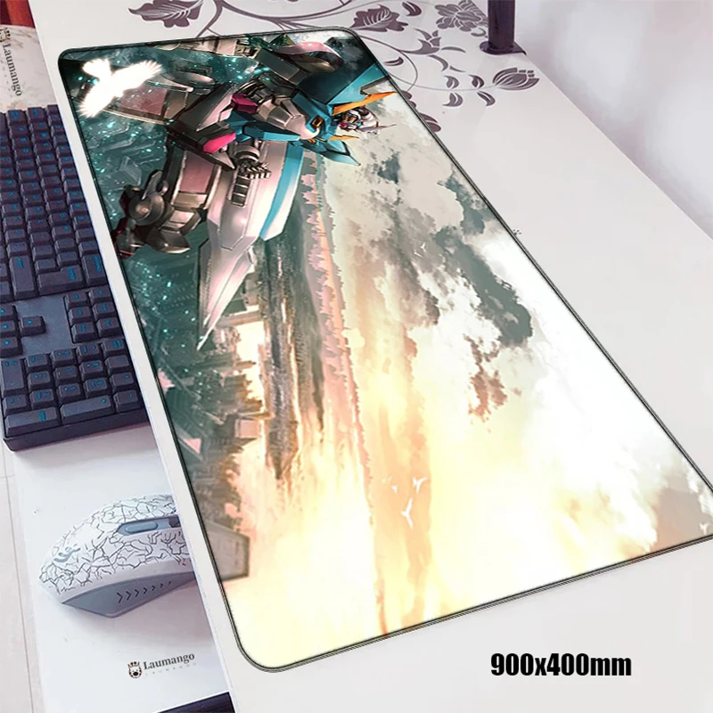

Gundam Gamer Keyboard Pad Large Gaming Mouse Pad Kawaii Computer Mat Pc Mats Keyboards Accessories Mousepad Company Mausepad