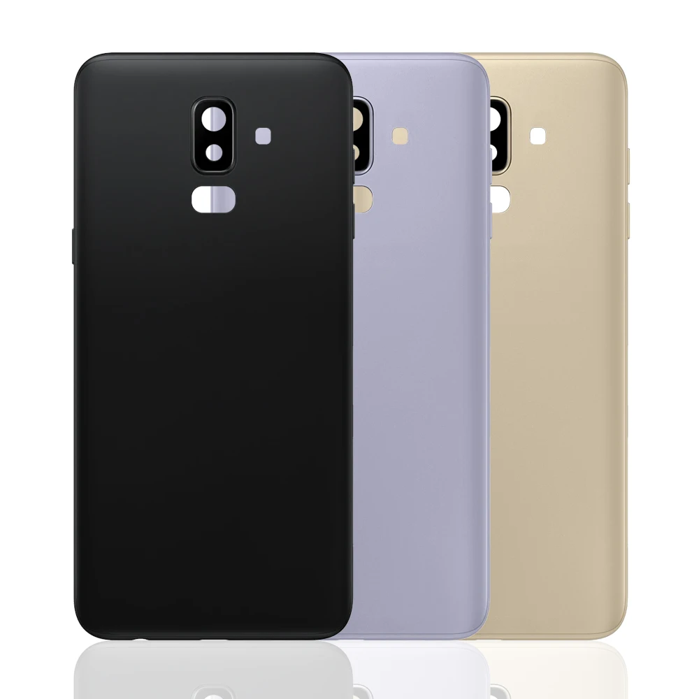 Для samsung Galaxy J8 J810 J810F SM-J810F корпус батарея Дверь задняя крышка корпус J810FN Замена