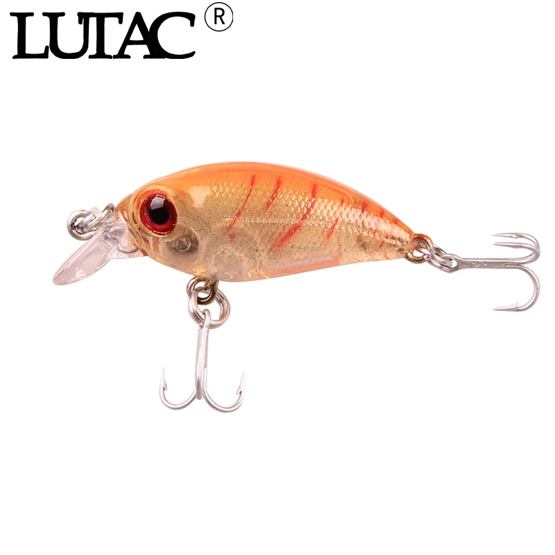 LUTAC 35 мм 2 5 г рыболовная приманка качественная блесна пластиковая жесткая наживка