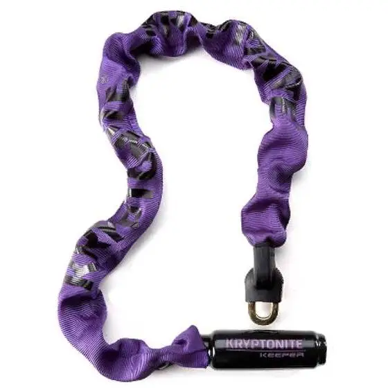 Замок велосипедный Kryptonite Keeper 785 Integrated chain-32" (85cm) Purple | Спорт и развлечения