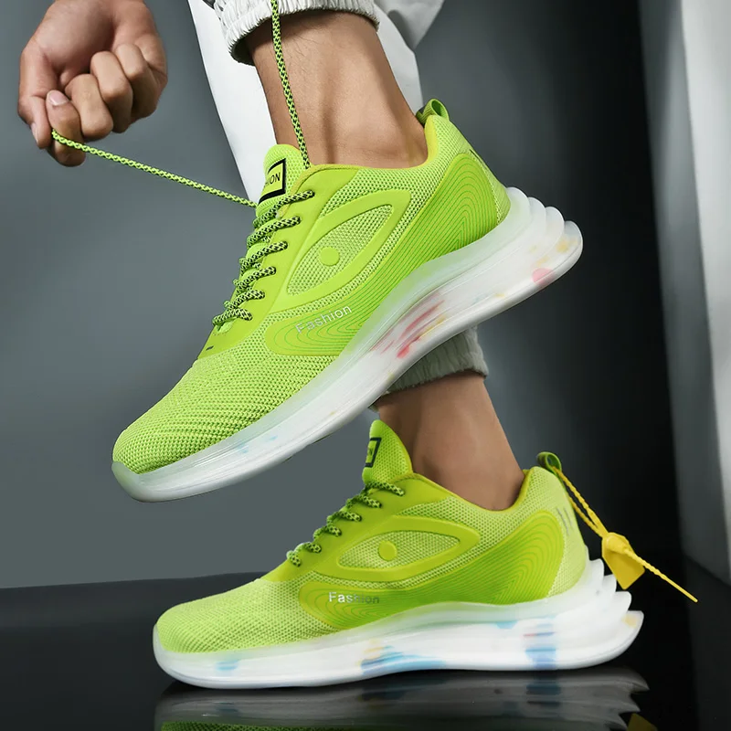 

CYYTL en's Casual Sneakers Outdoor Running Sneakers Sports Sneakers Shoes Tennis Shoes Lace-up Mesh Deportivas Hombre