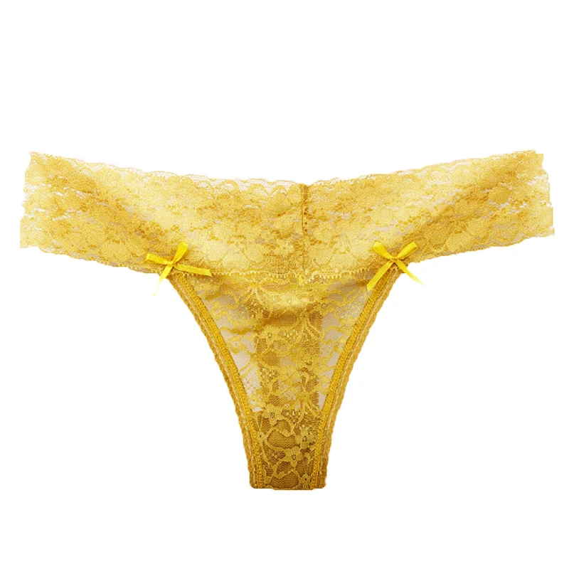 Сексуальные кружевные трусики женские стринги прозрачные с вырезами бесшовные