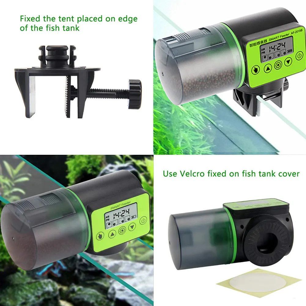 

Automatic Fish Feeder Electric Auto Fish Feeder Aquarium Food Dispenser F2