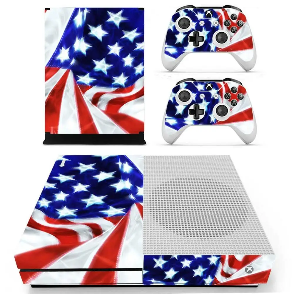 Американский национальный флаг США Наклейка Обложка для консоли Xbox One S и