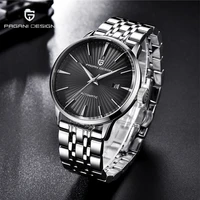 new pagani design top luxury brand mens automatic mechanical wrist waterproof military sports stainless steel mechanical watch