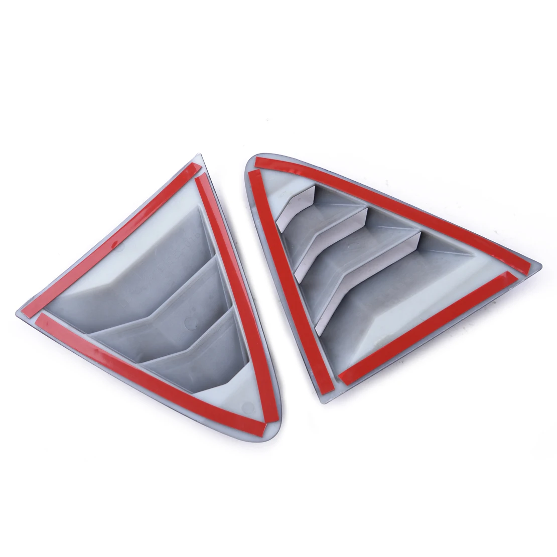 

DWCX 2pcs Black Plastic Side Vent Window Louver Shield Frame Trim Cover Fit For Toyota Corolla Hatchback 2019