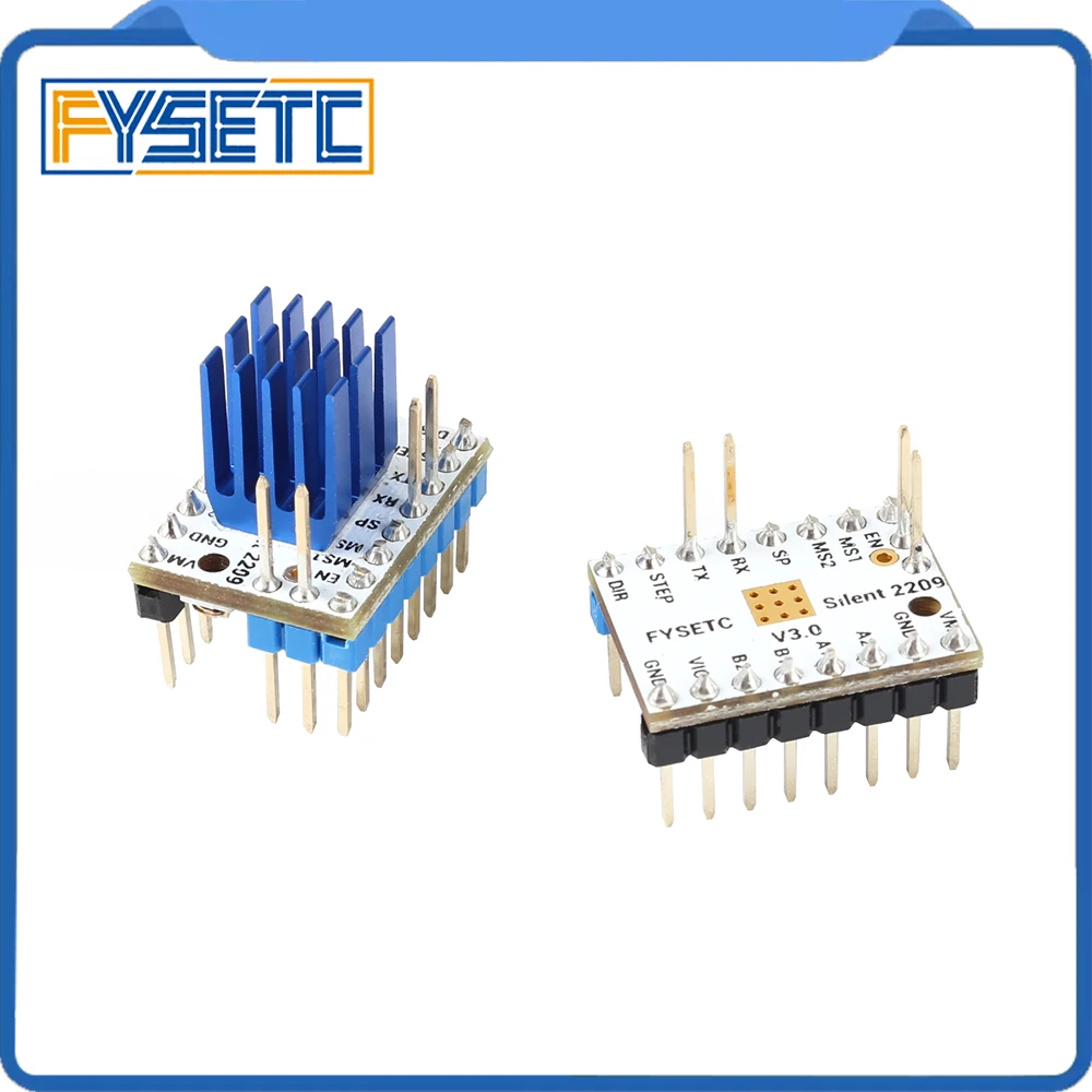 Последний TMC2209 v2.0 3d принтер части Драйвер шагового двигателя Stepsticks немой драйвер