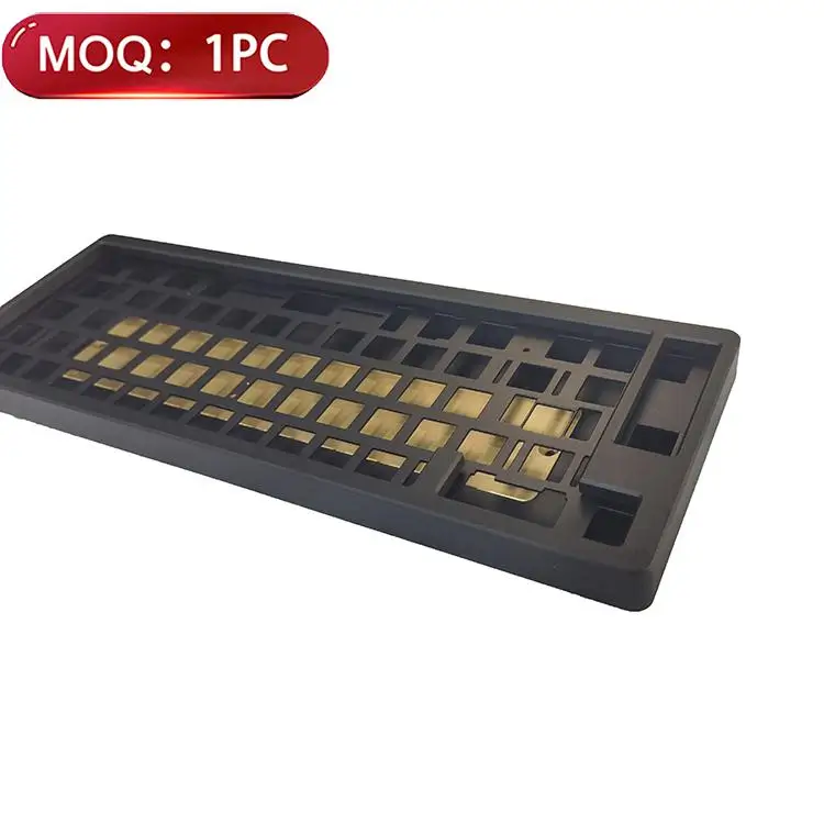 

custom Multicolor anodizing Aluminum keyboard plate Cnc machining Mechanical Keyboard case