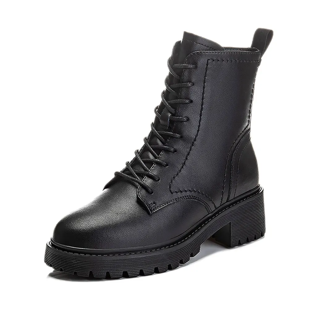 

Elad Halabi женские сапоги из натуральной кожи Martens сапоги обувь высокие модные унисекс Мужские Зимние ботильоны мотоциклетная обувь