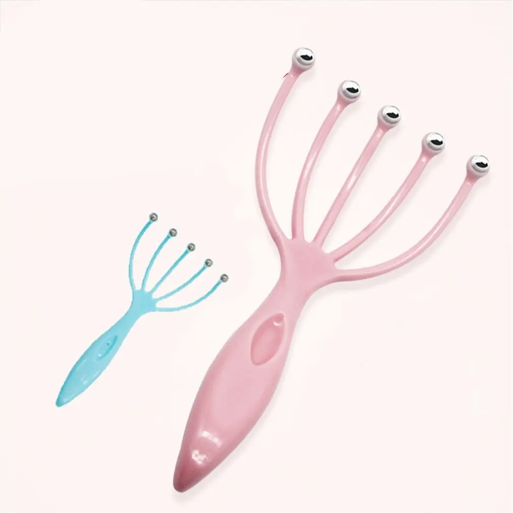

Five Finger Head Relax Massager Hair Held SPA Scalp Neck Stress Relief Massage Release Head Physician Massager