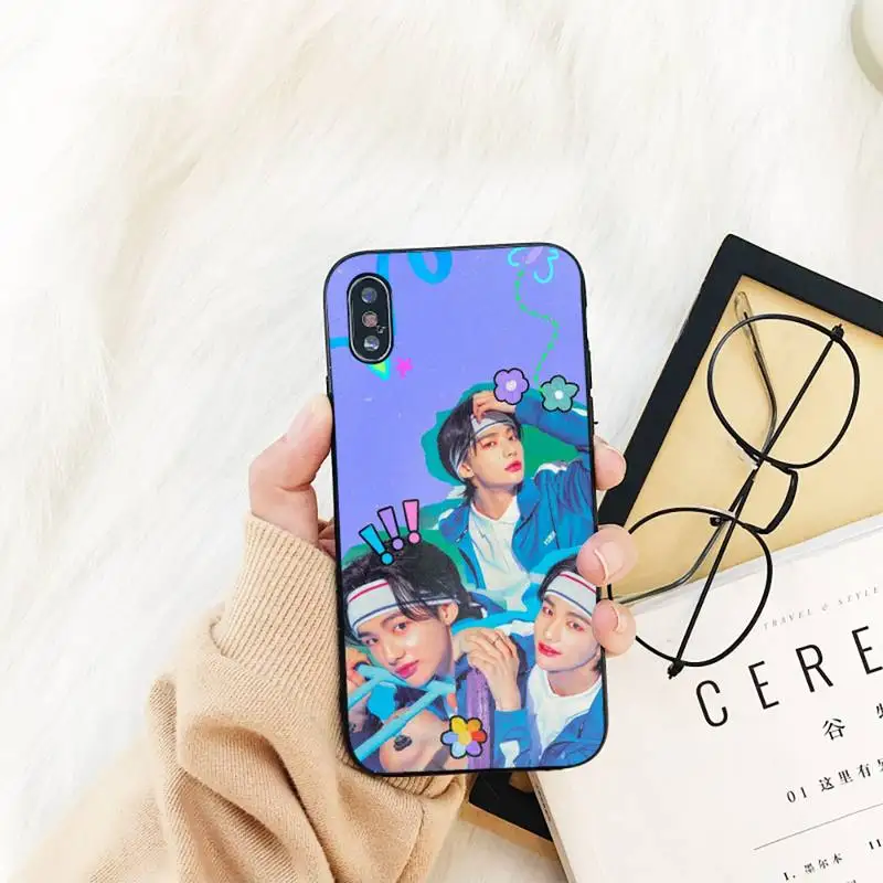 

FHNBLJ KPOP STRAY KIDS SKZ Phone Case For iPhone 11 8 7 6 6S Plus X XS MAX 5 5S se 2020 11 12pro max iphone xr case