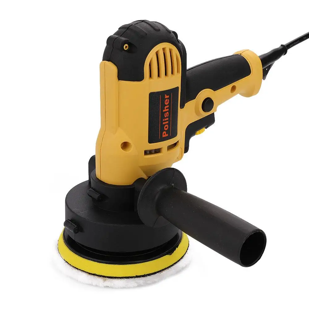 

Vehemo 125mm Car Waxing Machine Car Polisher Grinding Furniture Care for Glaze Car Polish Machine 220V Polishing Self-Adhesive