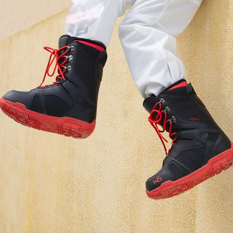 Мужская и женская профессиональная Лыжная обувь Теплые водонепроницаемые